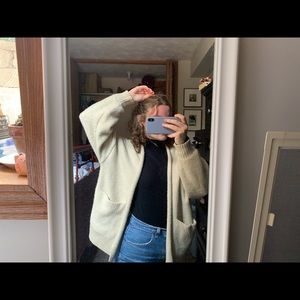 Lovely librarian cardigan.